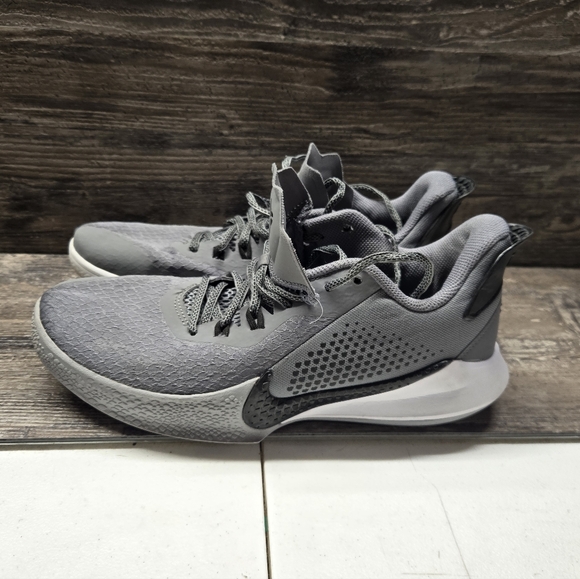 NIKE KOBE MAMBA FURY COOL‎ GREY BLACK BASKETBALL SHOES RARE CK6632-001 (SIZE 8) main image 6